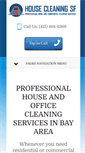 Mobile Screenshot of housecleaningsf.com